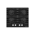Elba 60cm Glass 4 Burner Gas On Glass Hob