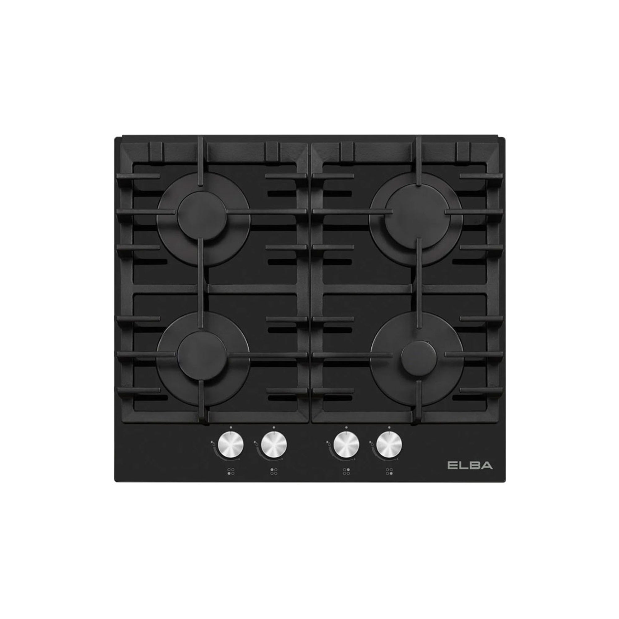 Elba 60cm Glass 4 Burner Gas On Glass Hob