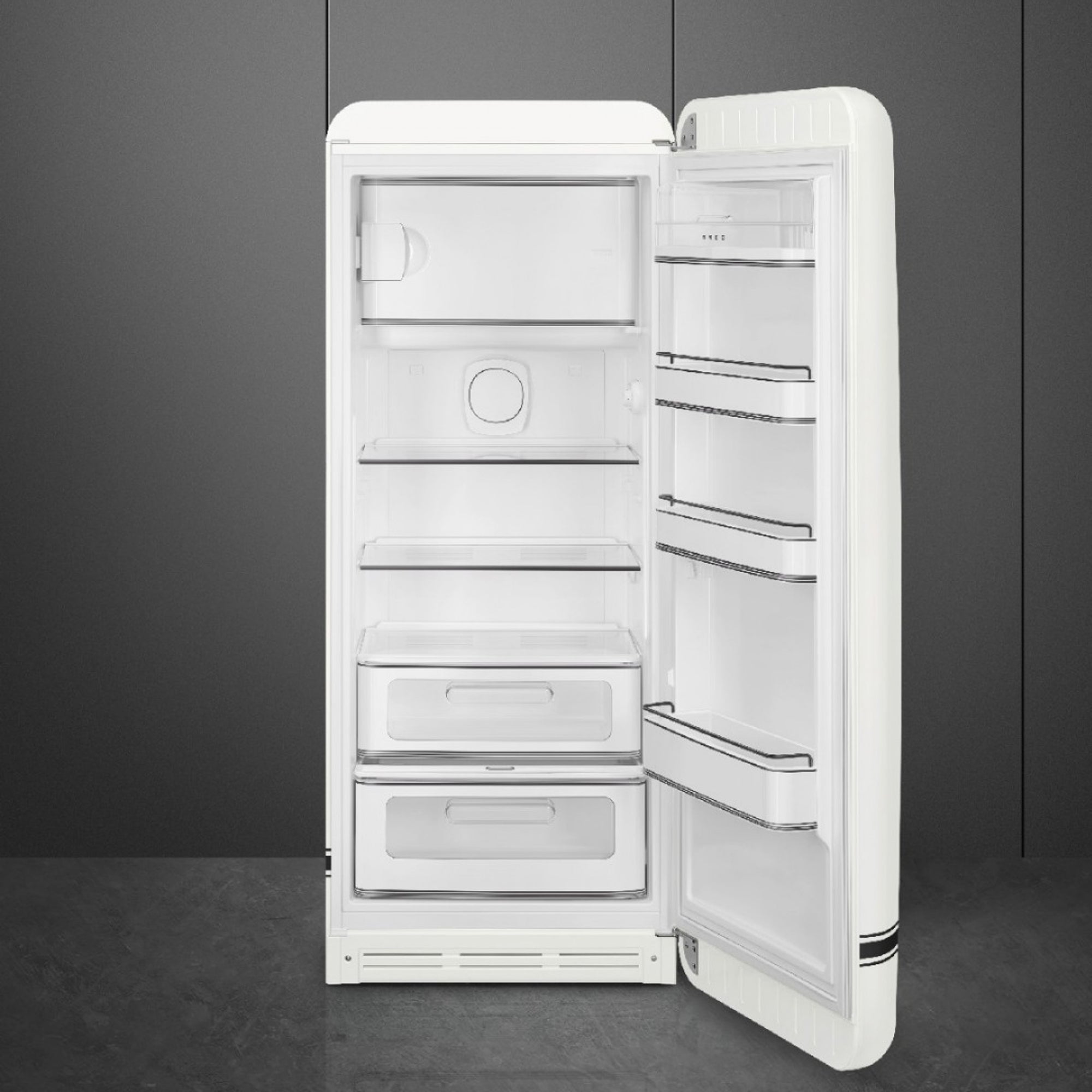 Smeg x Porsche FAB 28 Fridge Carrara White
