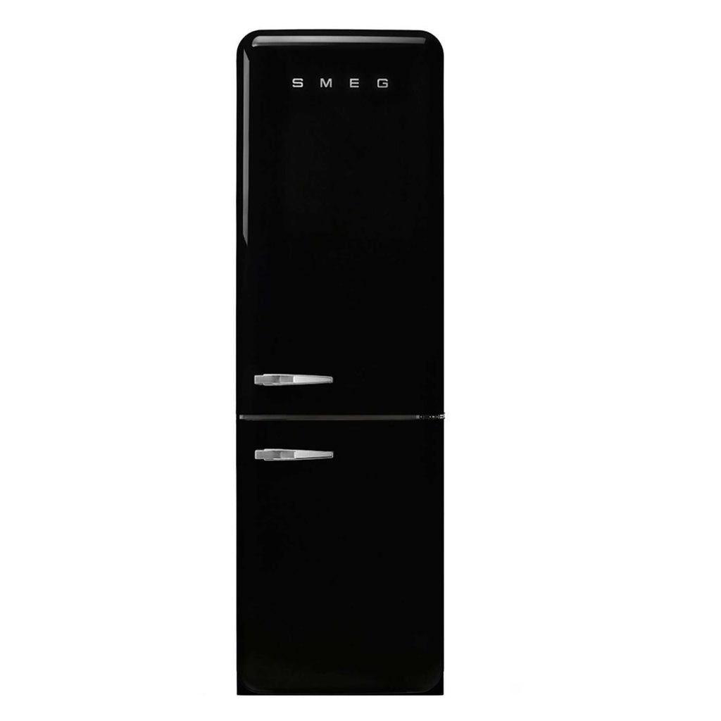 Smeg Retro Combination Fridge 60CM - Glossy Black