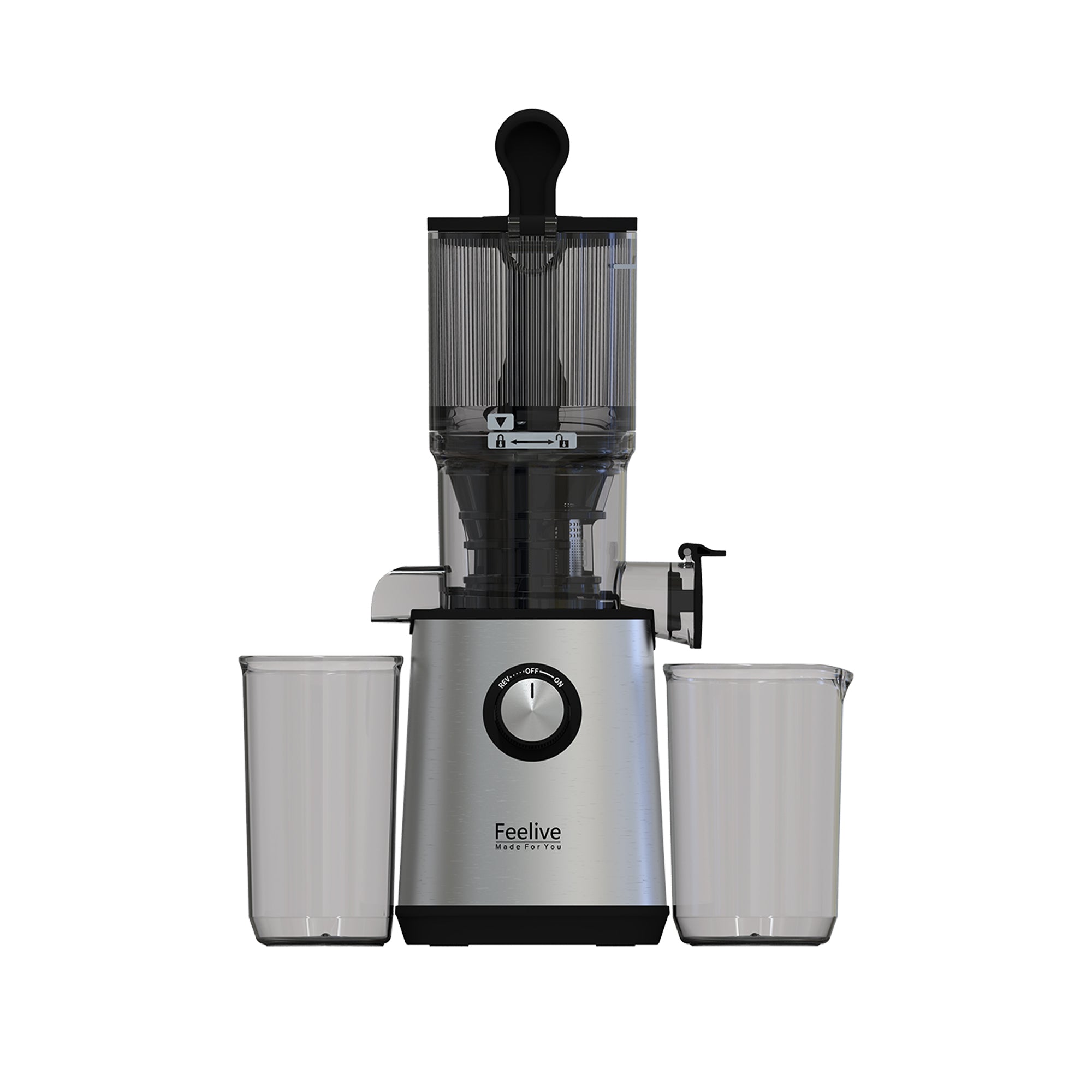 Feelive Cold Press Slow Juicer Silver