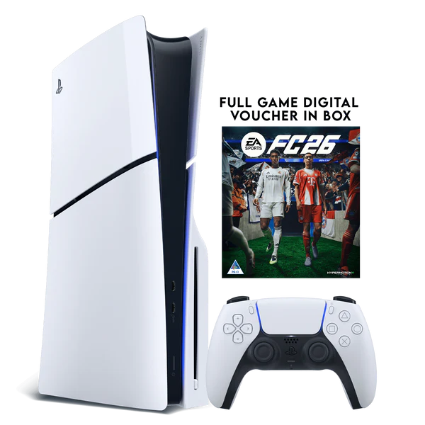 PS5 Slim + EA FC 26 (Voucher)