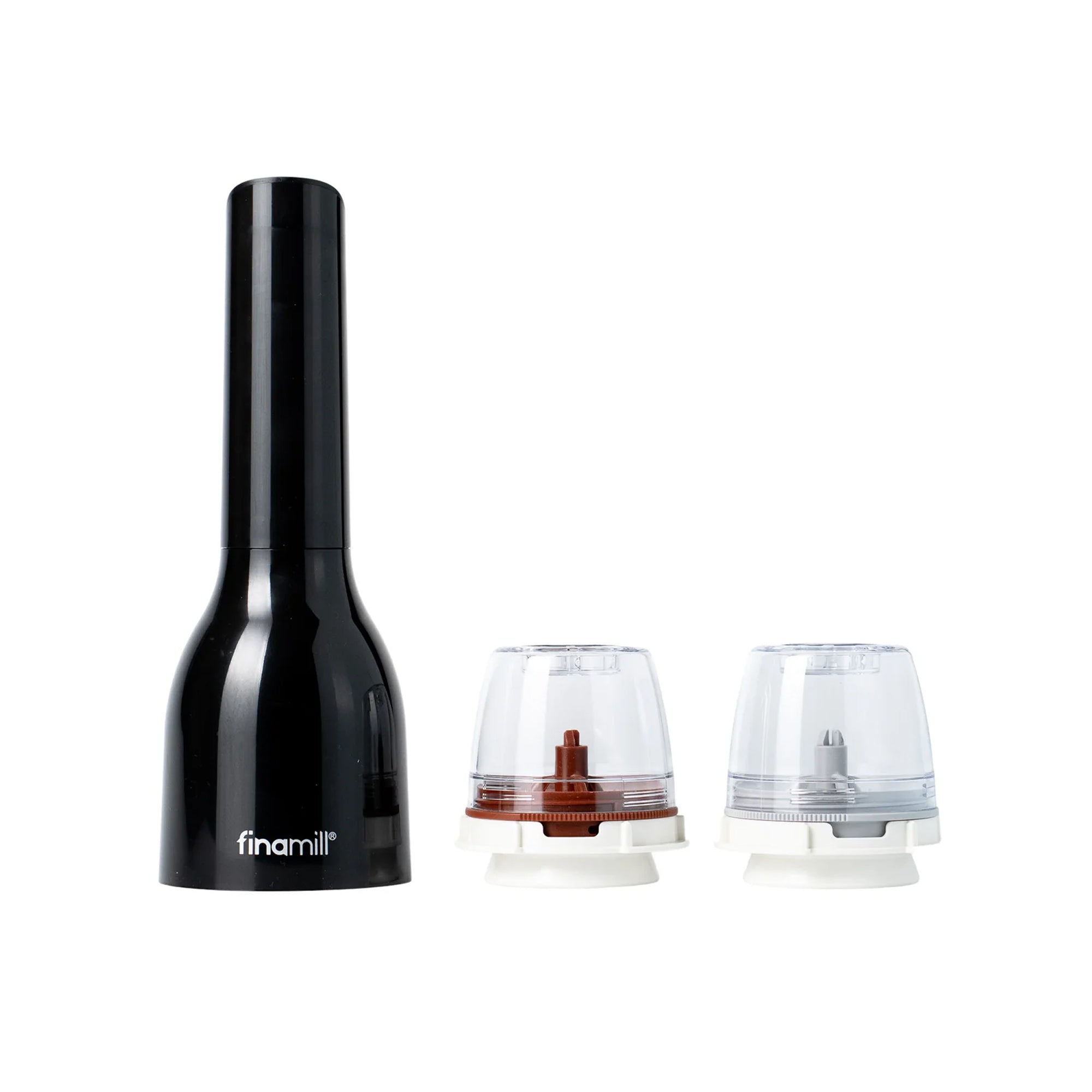 Finamill Battery Operated Grinder Midnight Black
