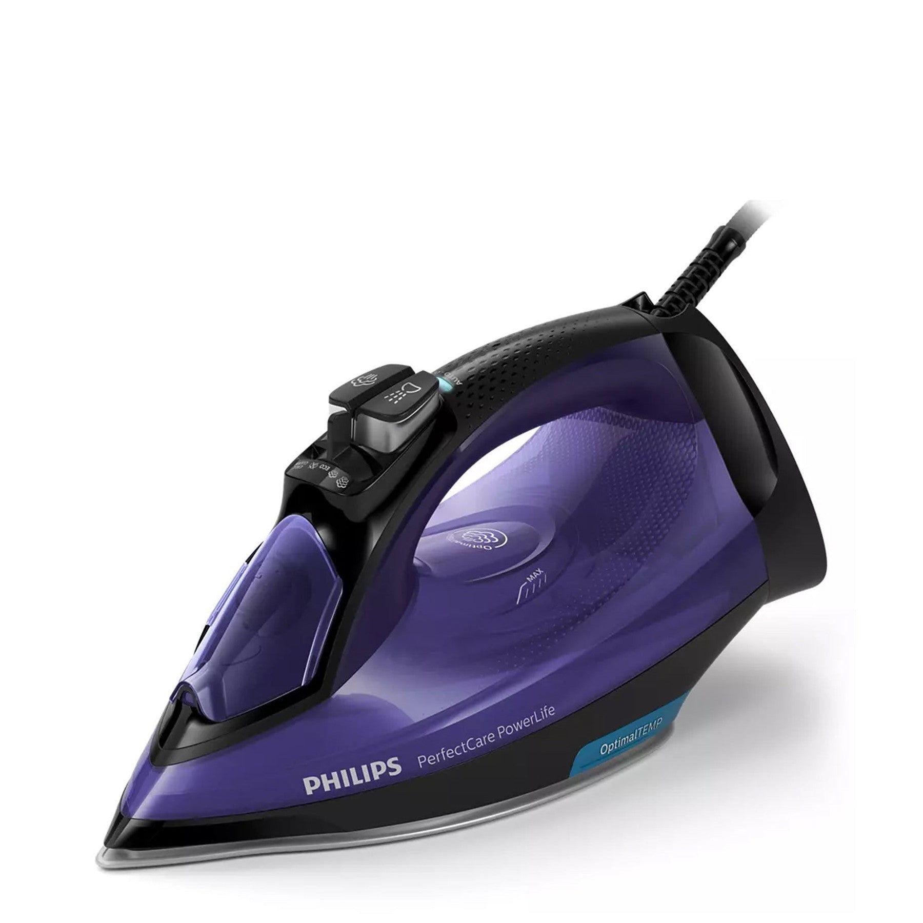 Philips Perfectcare  No BurnSteam Iron 2500w - Purple & Black