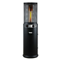 Alva Circular Midi Stand Gas Patio Heater | Fire Stick Design -GHP61