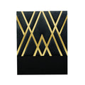 Exotic Designs President Headboard Black & Gold