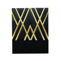 Apex Headboard Black & Gold