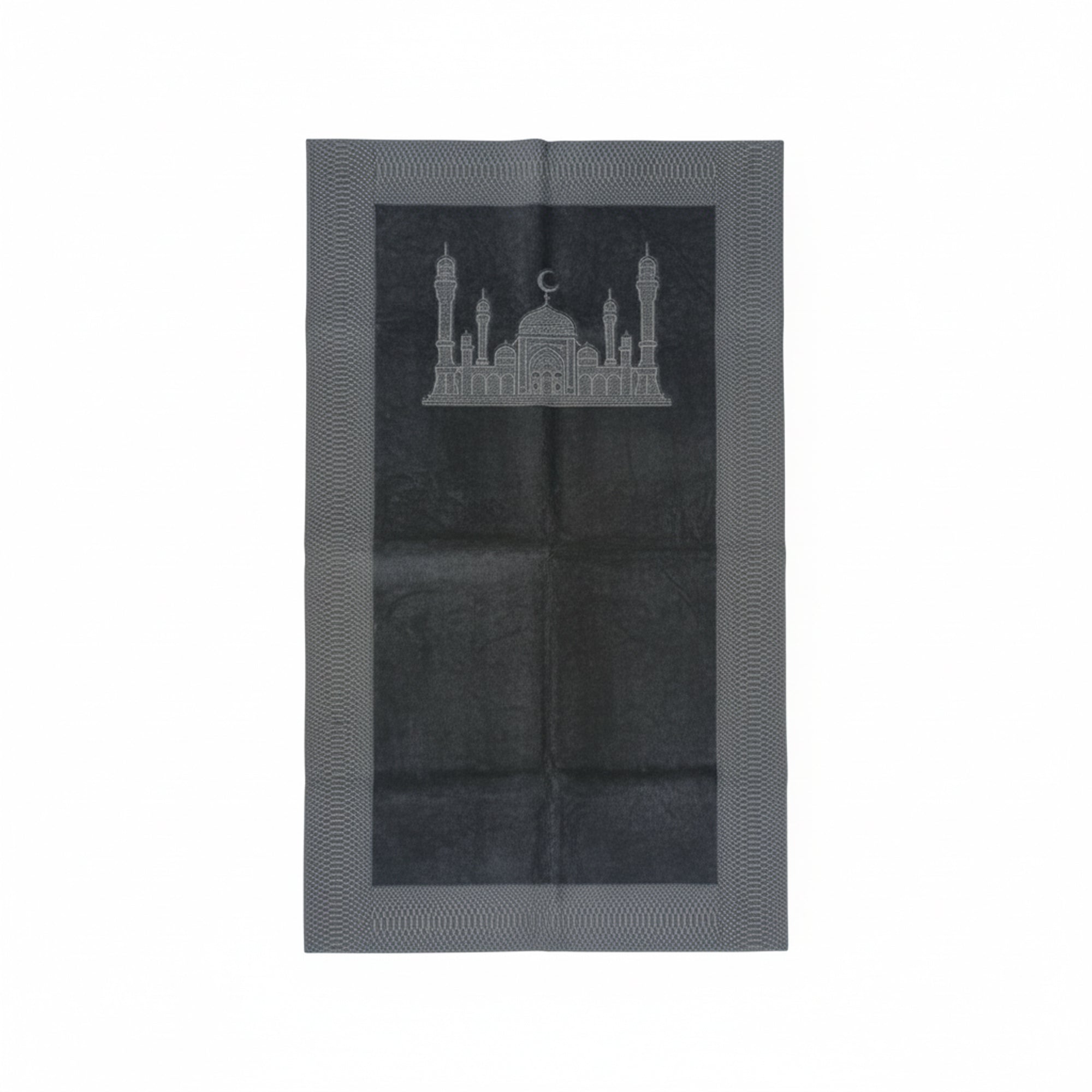 Musallah with Leather Bag Grey