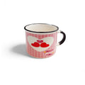 Kitchen Life Mini Mug with Heart Design White