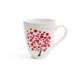 Kitchen Life Heart of Tree Mug White