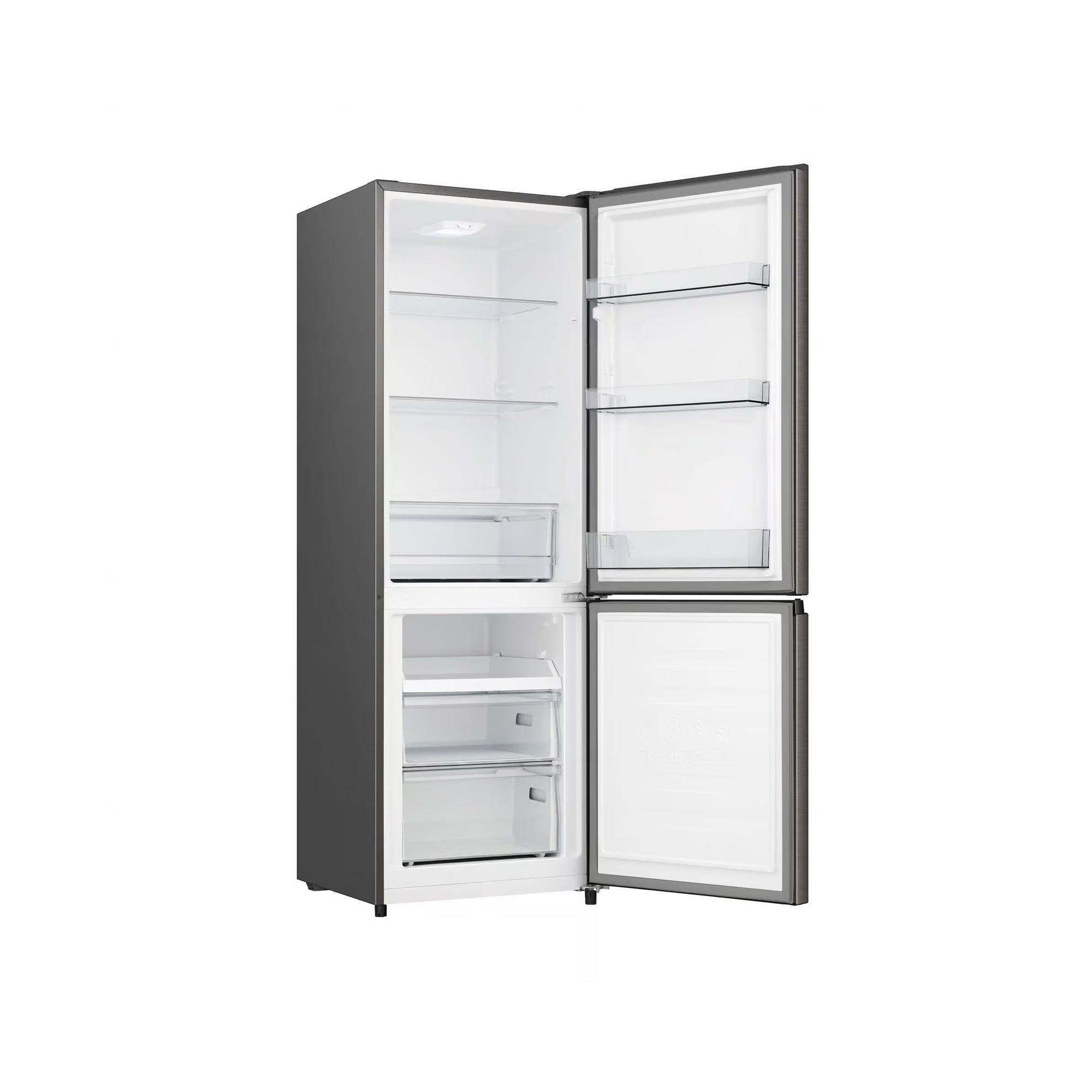 Hisense 324L Bottom Mount Refrigerator Titanium