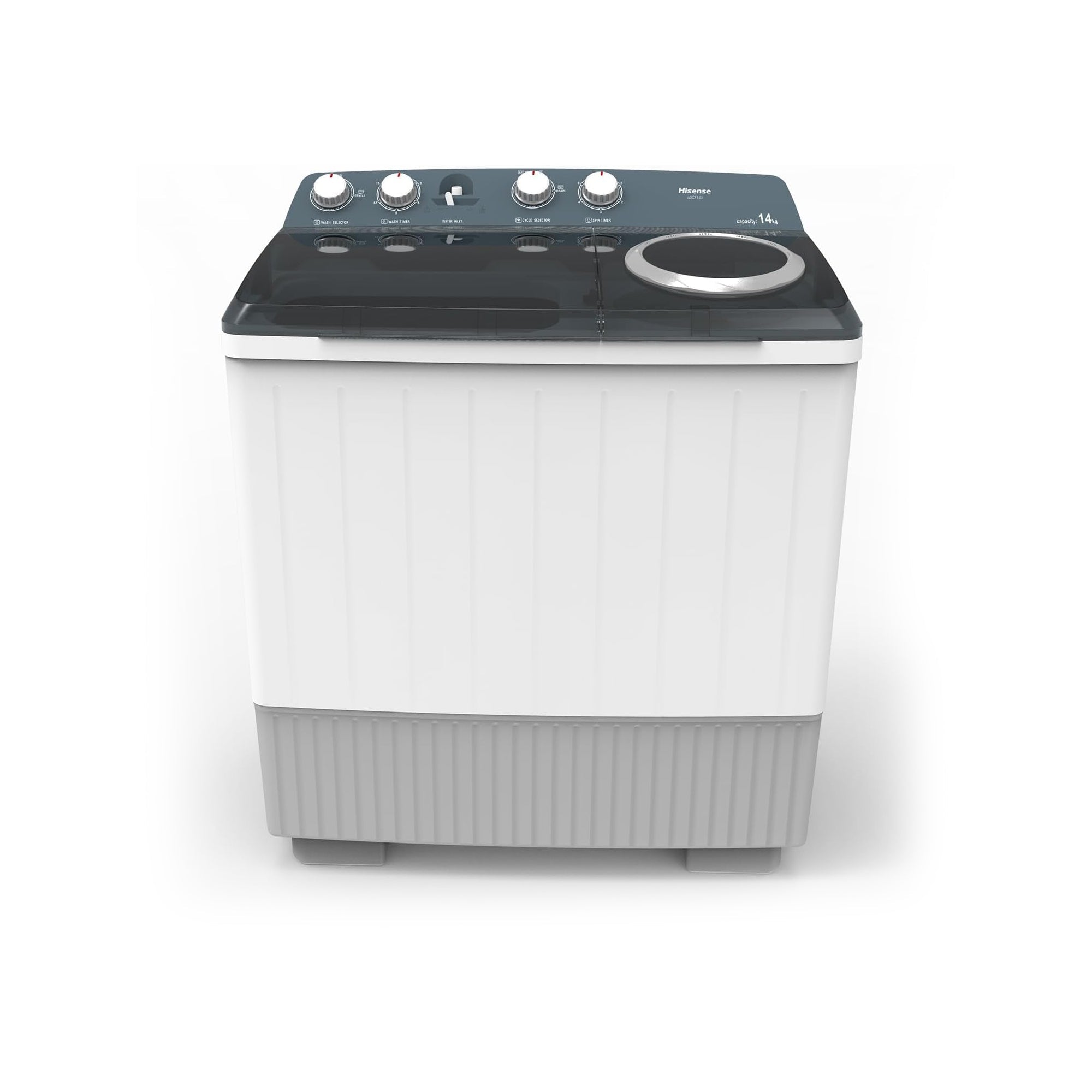 Hisense 14Kg Twin Tub Washing Machine White