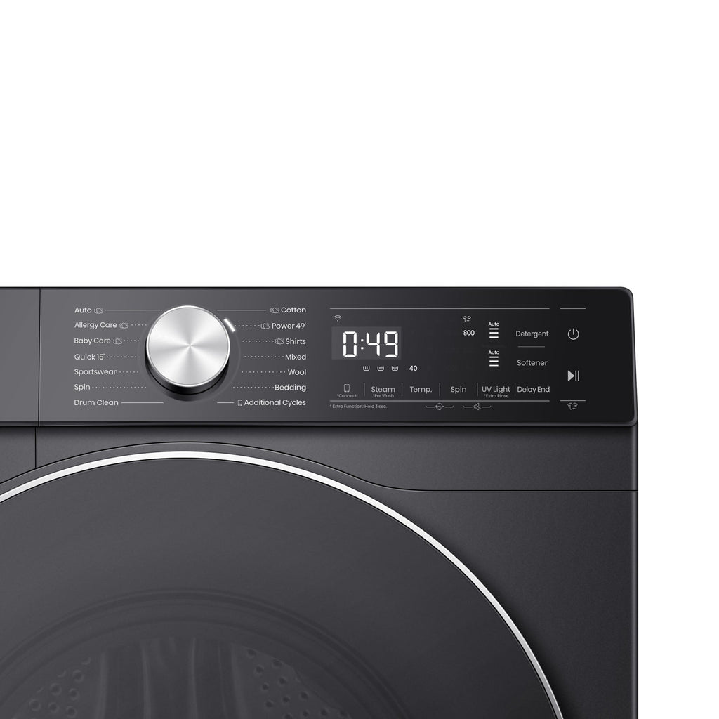 Hisense 5S Series 10.5kg Premium Front Loader Black