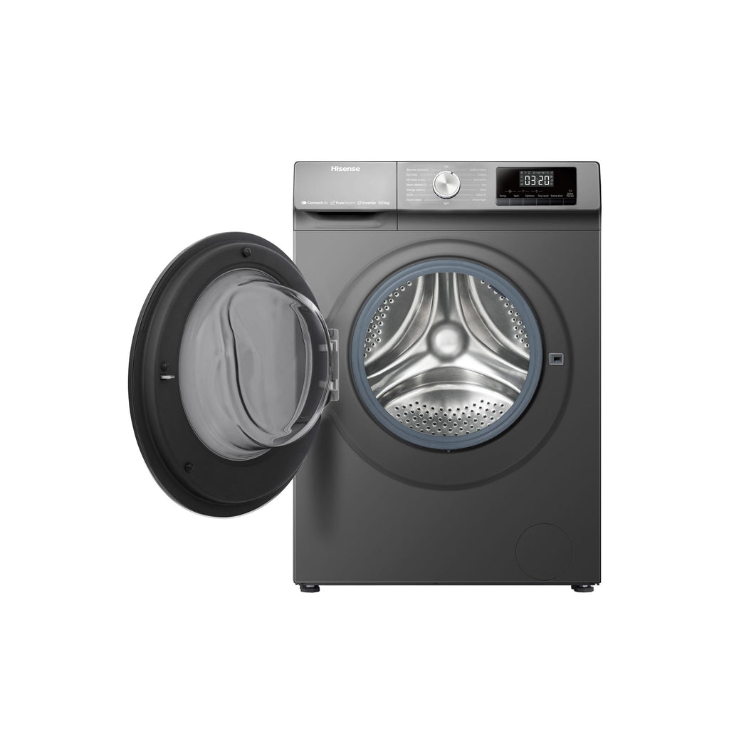 Hisense 2 in 1 Front Load Washer(8kg) & Dryer(5kg) Titanium