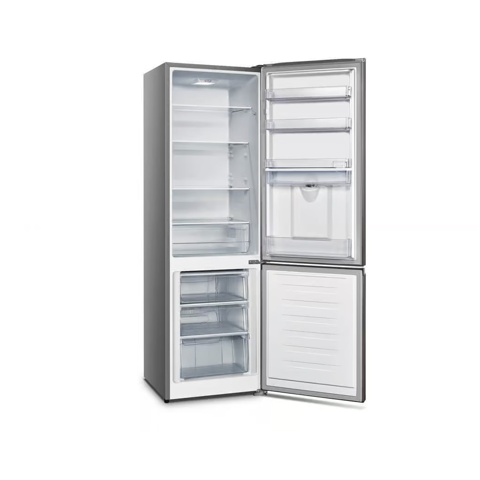 Hisense 323L Bottom Mount Refrigerator with Water Dispenser Titanium
