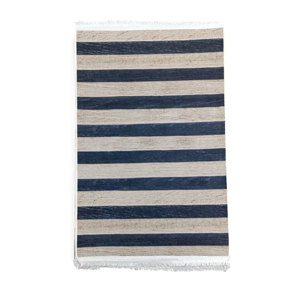 1 x 1.5m Line Design Carpet Multicoloured