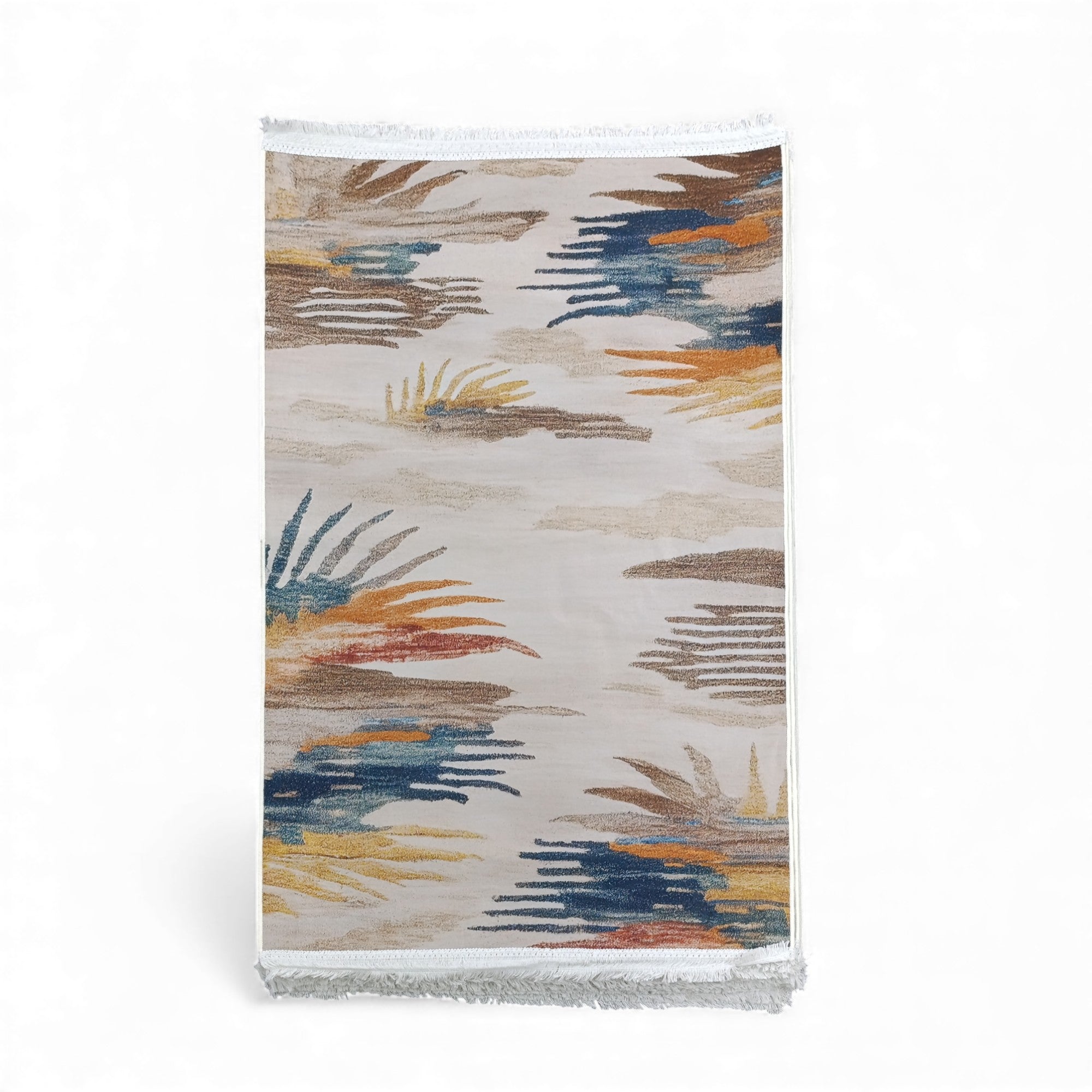 1 x 1.5m Abstract Bohemian Design Carpet Multicoloured
