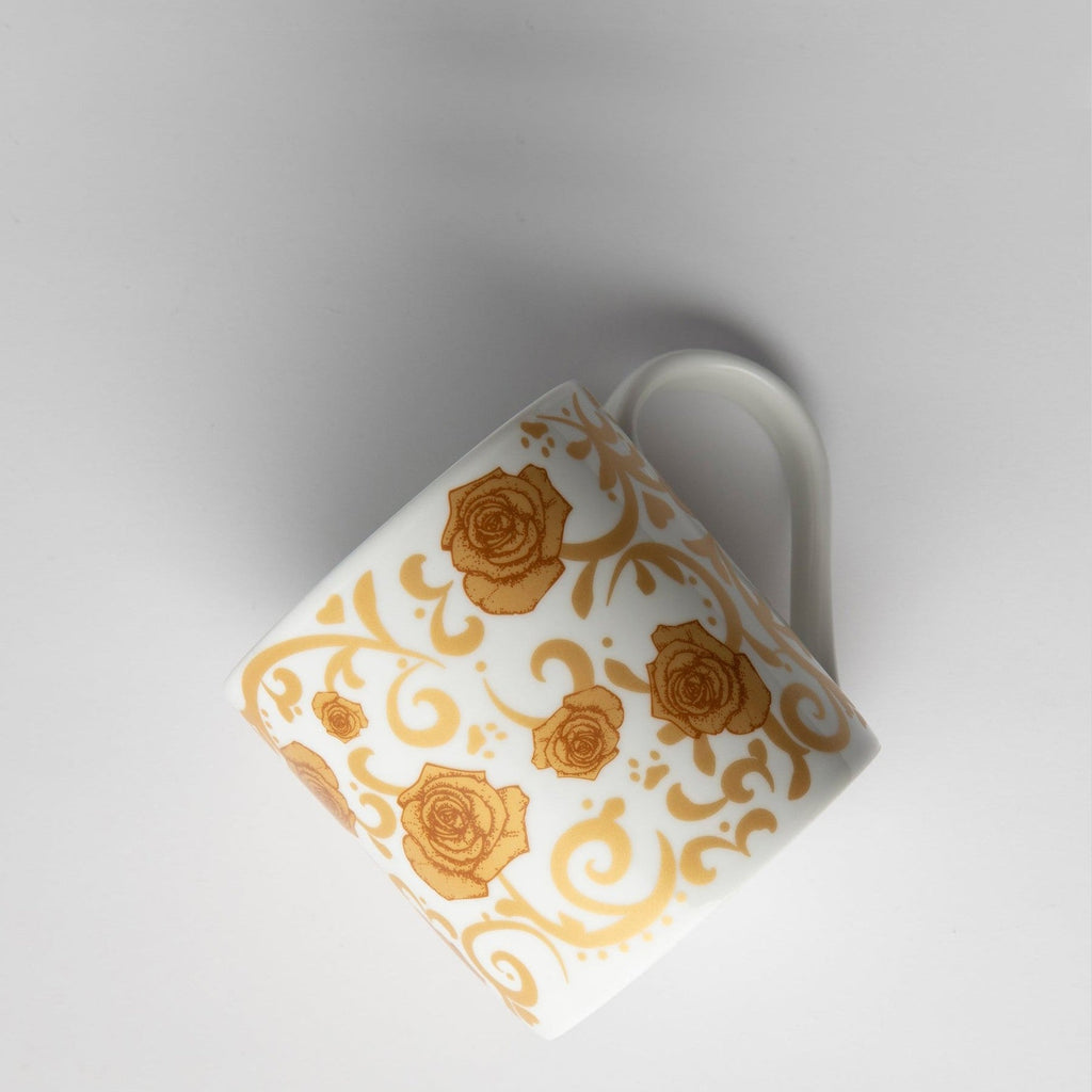 Jenna Clifford Milk & Honey Coffee Mug 300ml - White & Gold