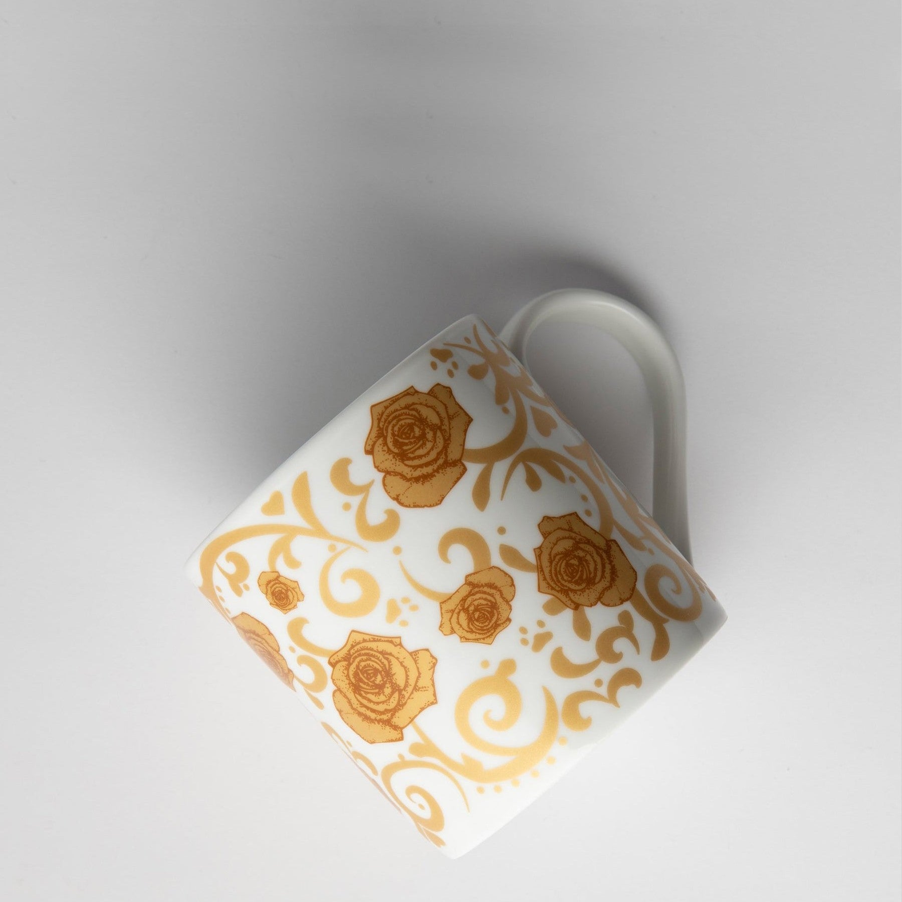 Jenna Clifford Milk & Honey Coffee Mug 300ml - White & Gold