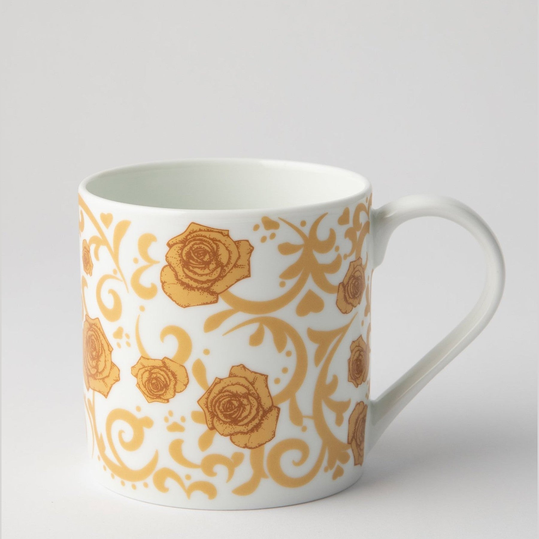 Jenna Clifford Milk & Honey Coffee Mug 300ml - White & Gold