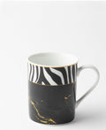Jenna Clifford Serengeti Mug in a Box - Black & White