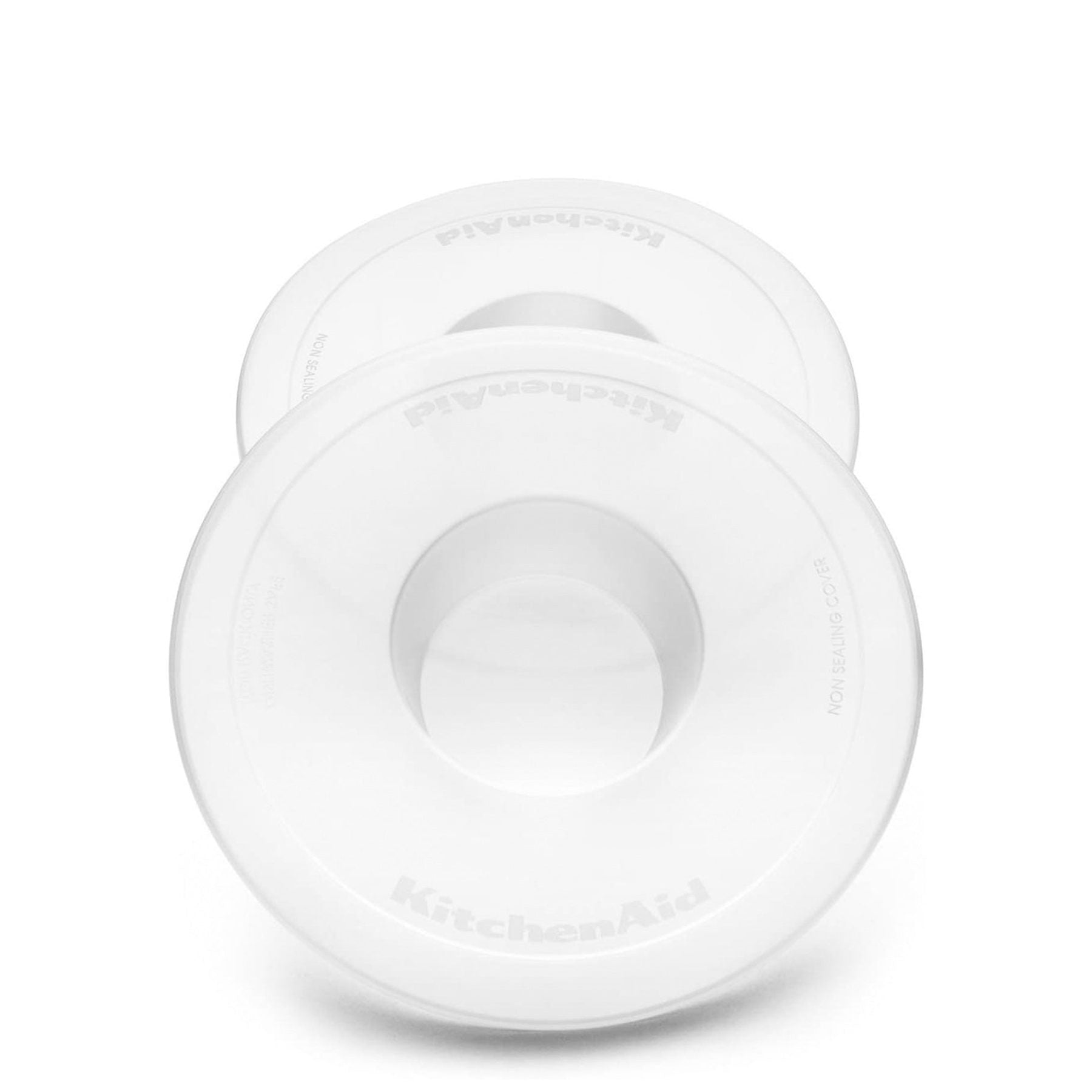 KitchenAid Artisan Stand Mixer Bowl Plastic Lids 2 Piece - Clear