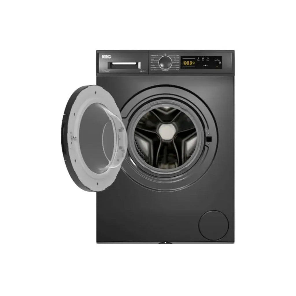 KIC 8kg Front Loader Washing Machine Grey