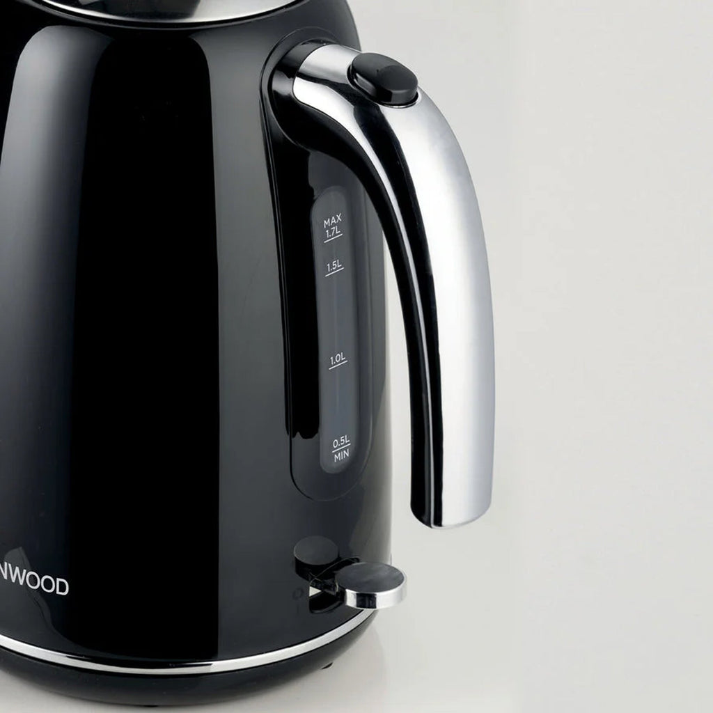 Kenwood 1.7Lt Glossy Plastic Kettle Black