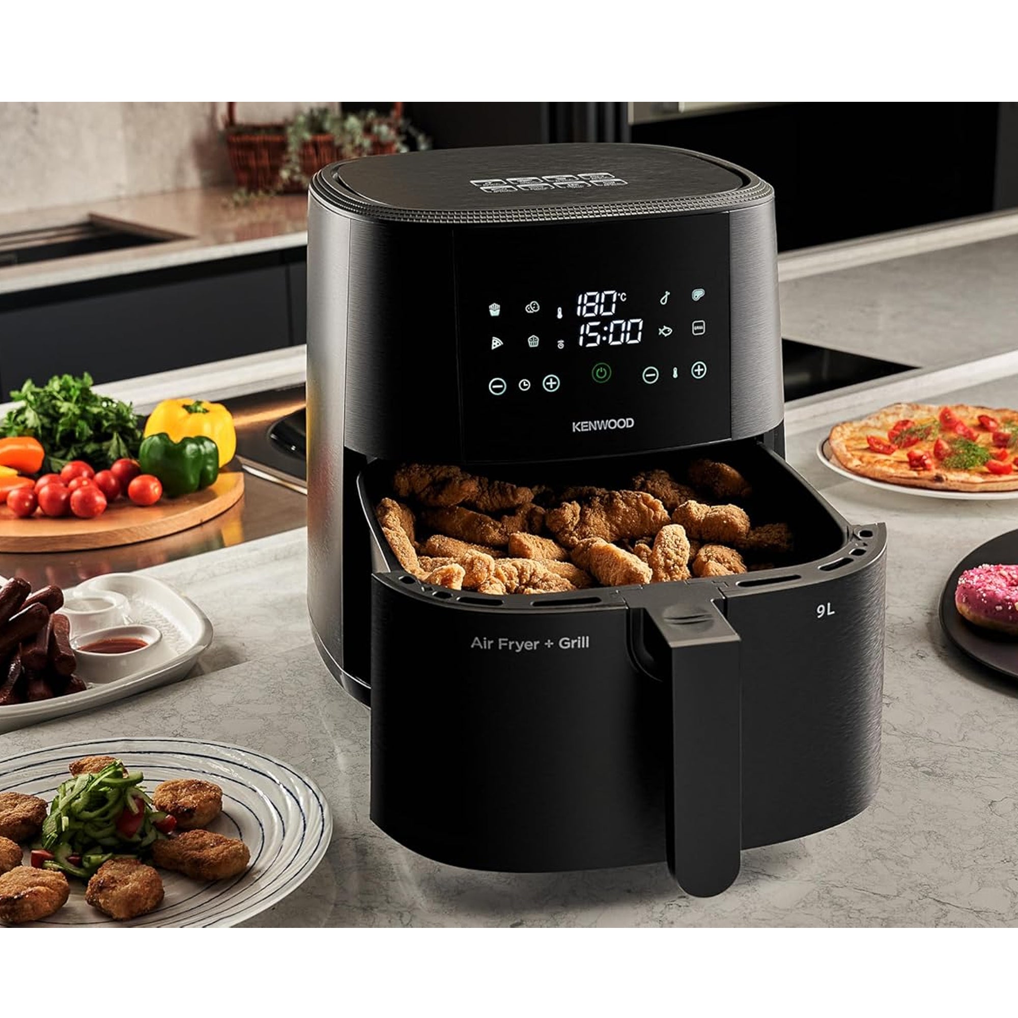 Kenwood 9Lt Airfryer Black
