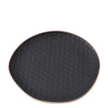 Kitchen Life Stoneware 27CM Serving Plate - Black