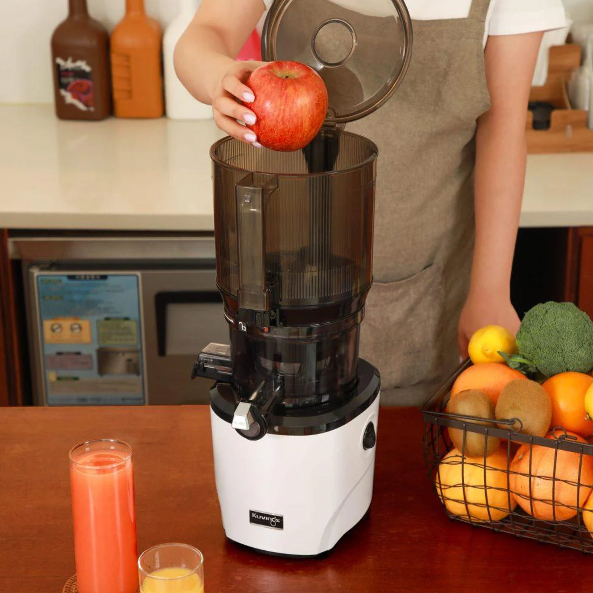 Kuvings Auto10 Cold Press Juicer White Pearl