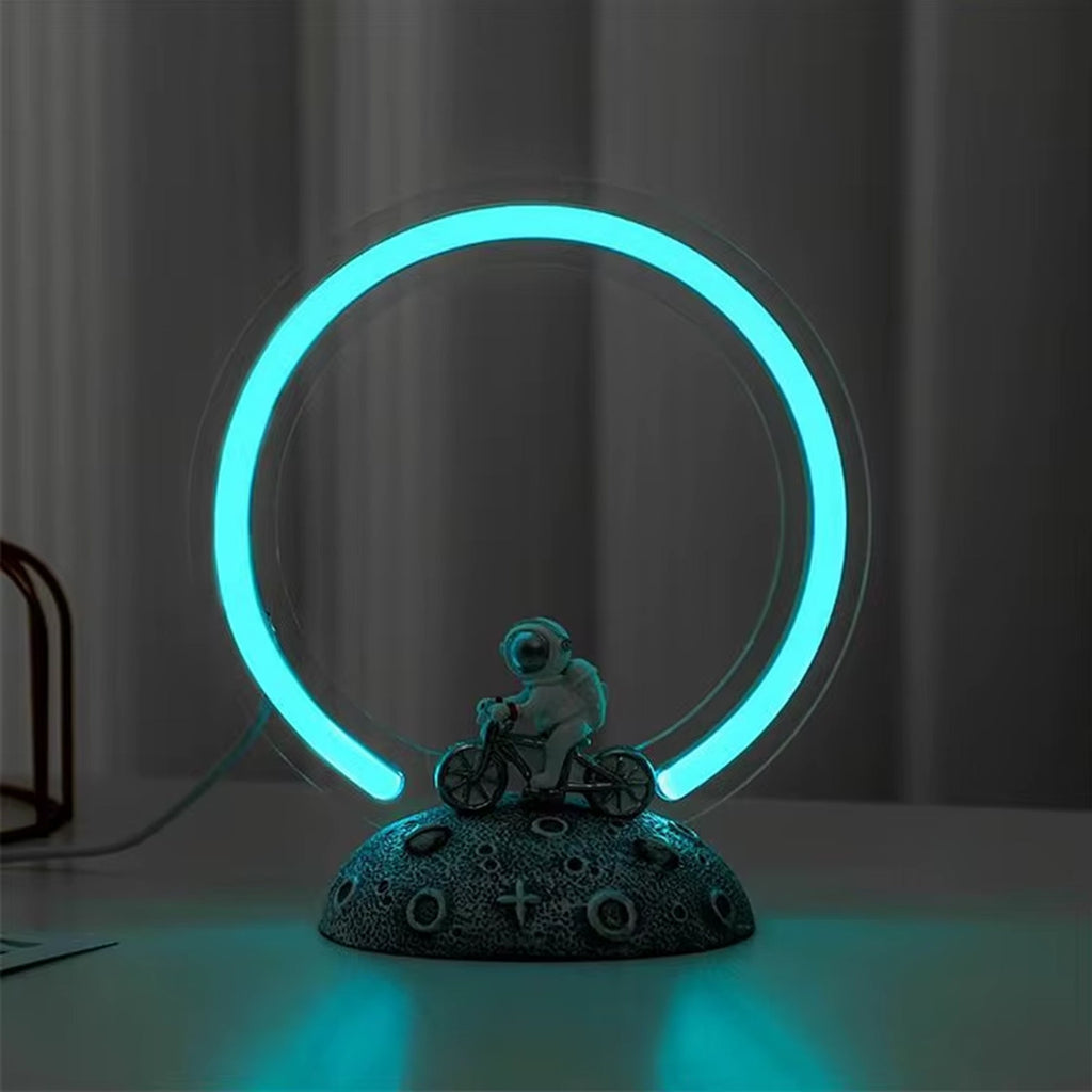 Astronaut LED Lamp White & Blue
