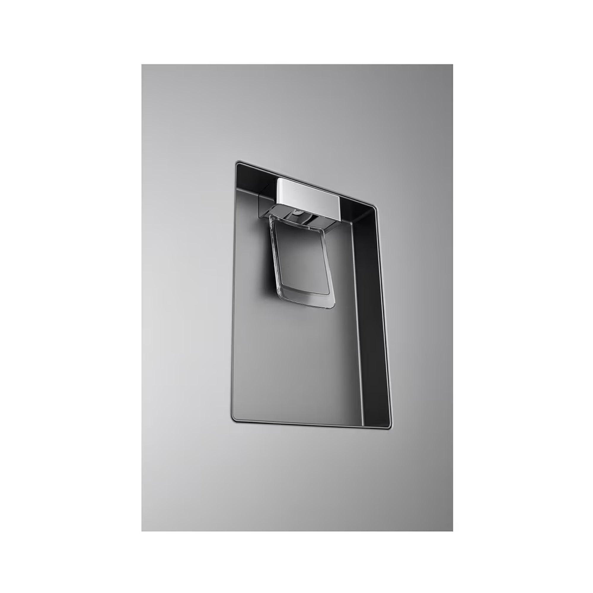LG 377Lt Upright Fridge Silver