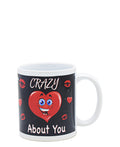Lovers Design 440ml Journey Of Life Mug - White & Black
