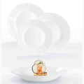 Luminarc Arcopal 18 Piece Louis XV Dinner Set - White