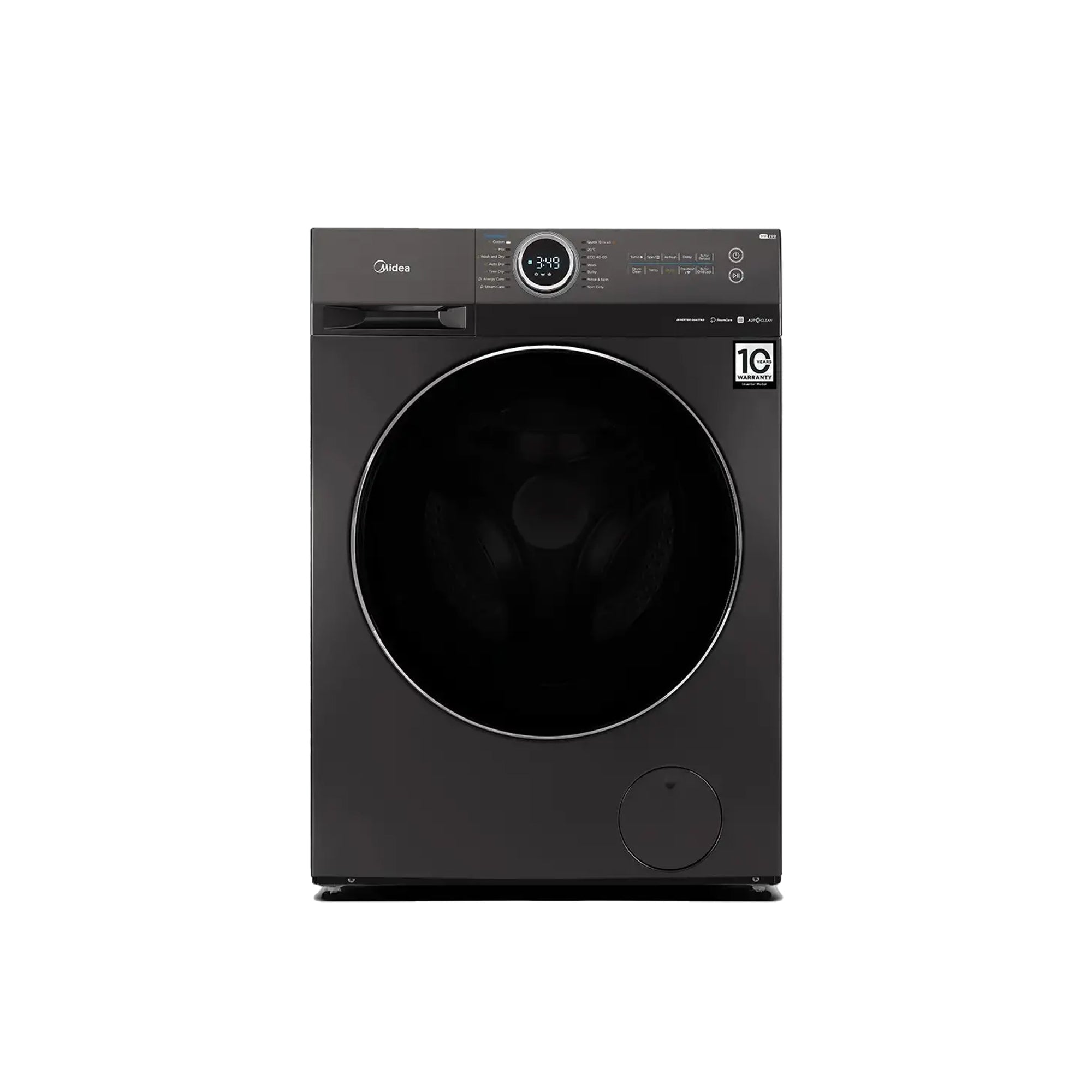 Midea 12/8kg Washer Dryer Titanium