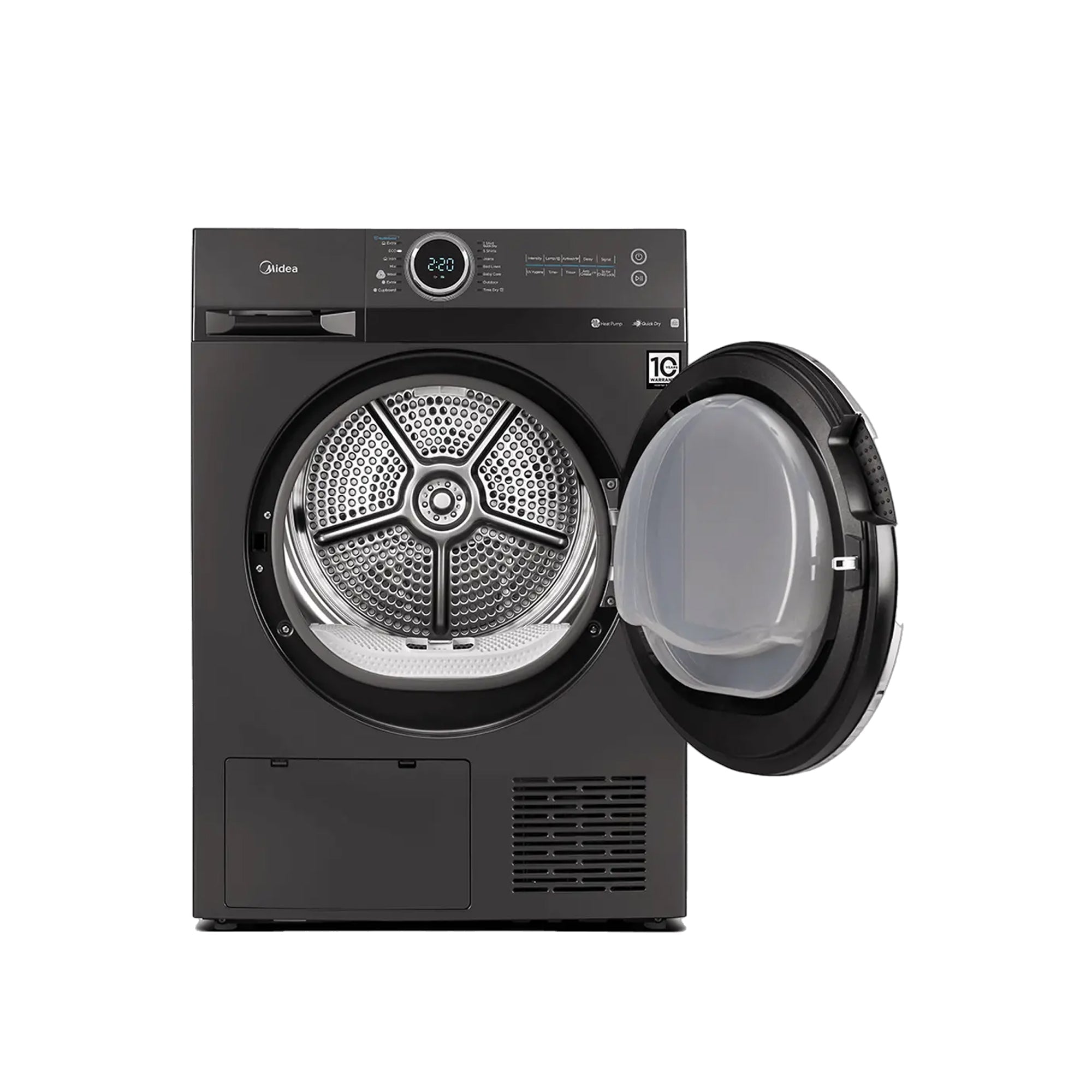Midea 12/8kg Washer Dryer Titanium