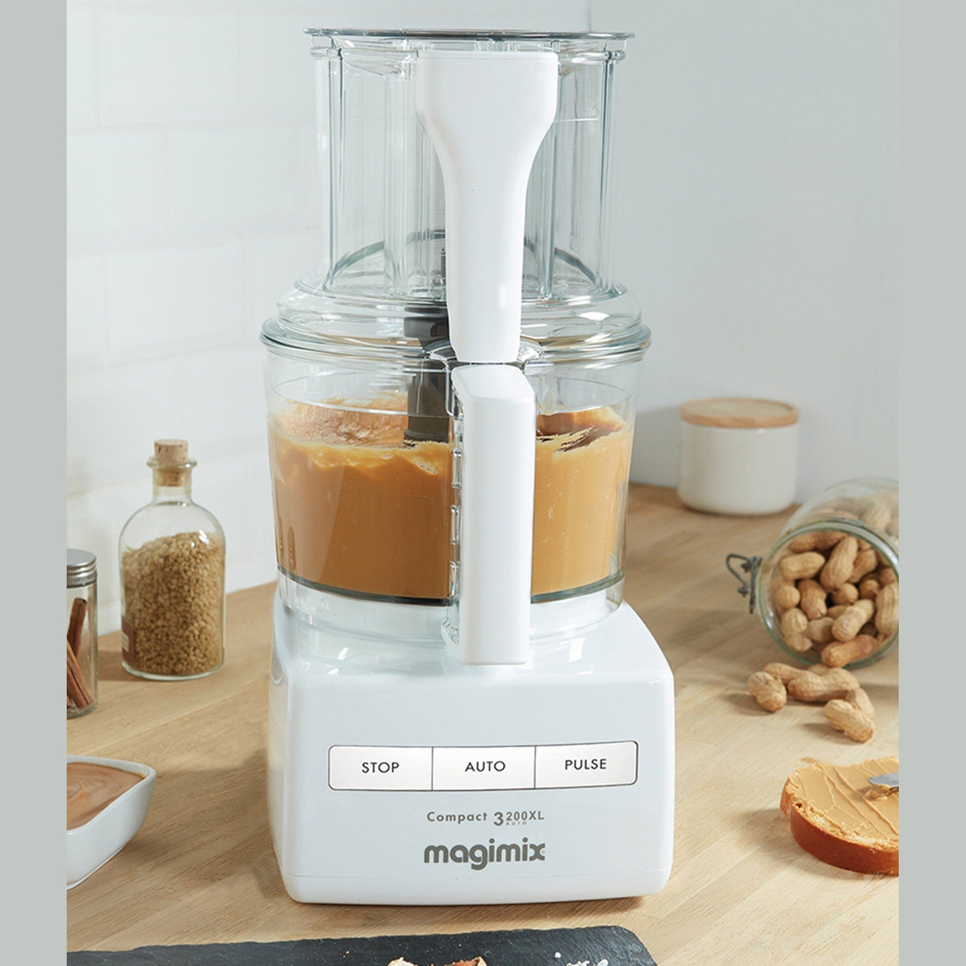 Magimix Compact Food Processor 3200XL - White