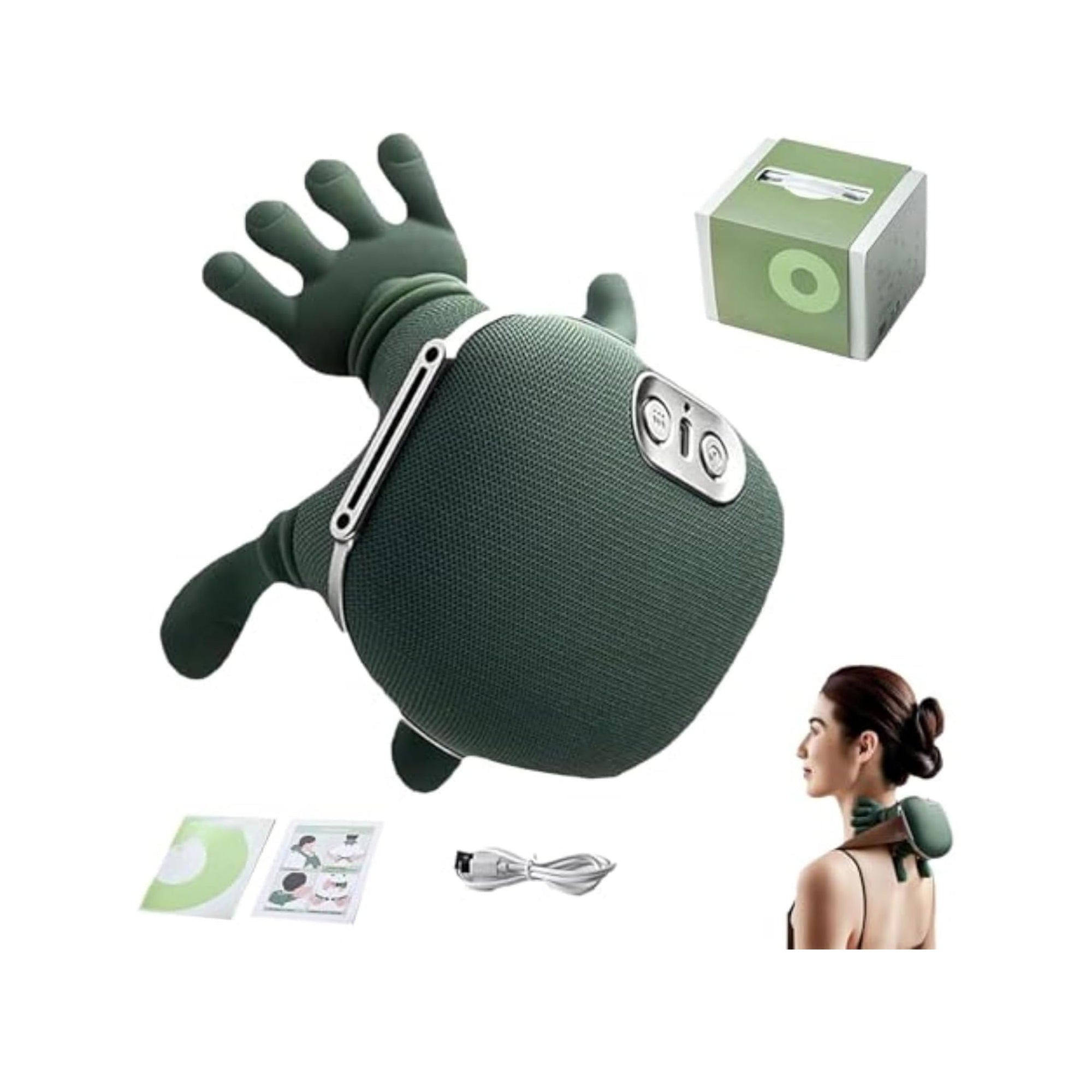 Electric Shoulder Massager Green