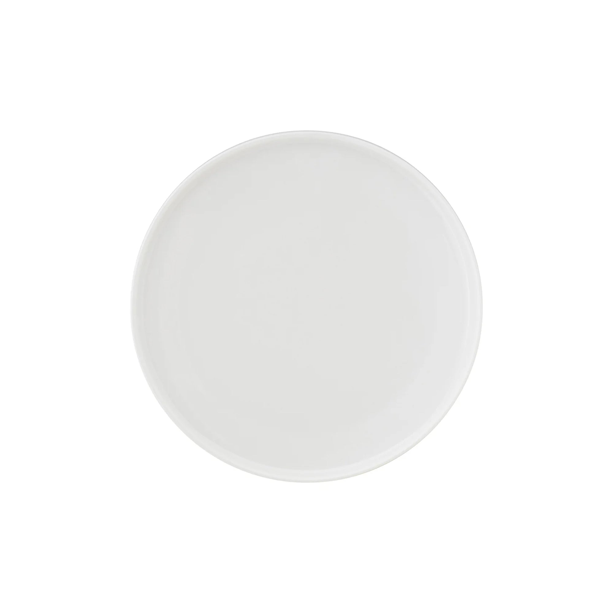 Maxwell & Williams White Basics 21cm High Rim Plate White