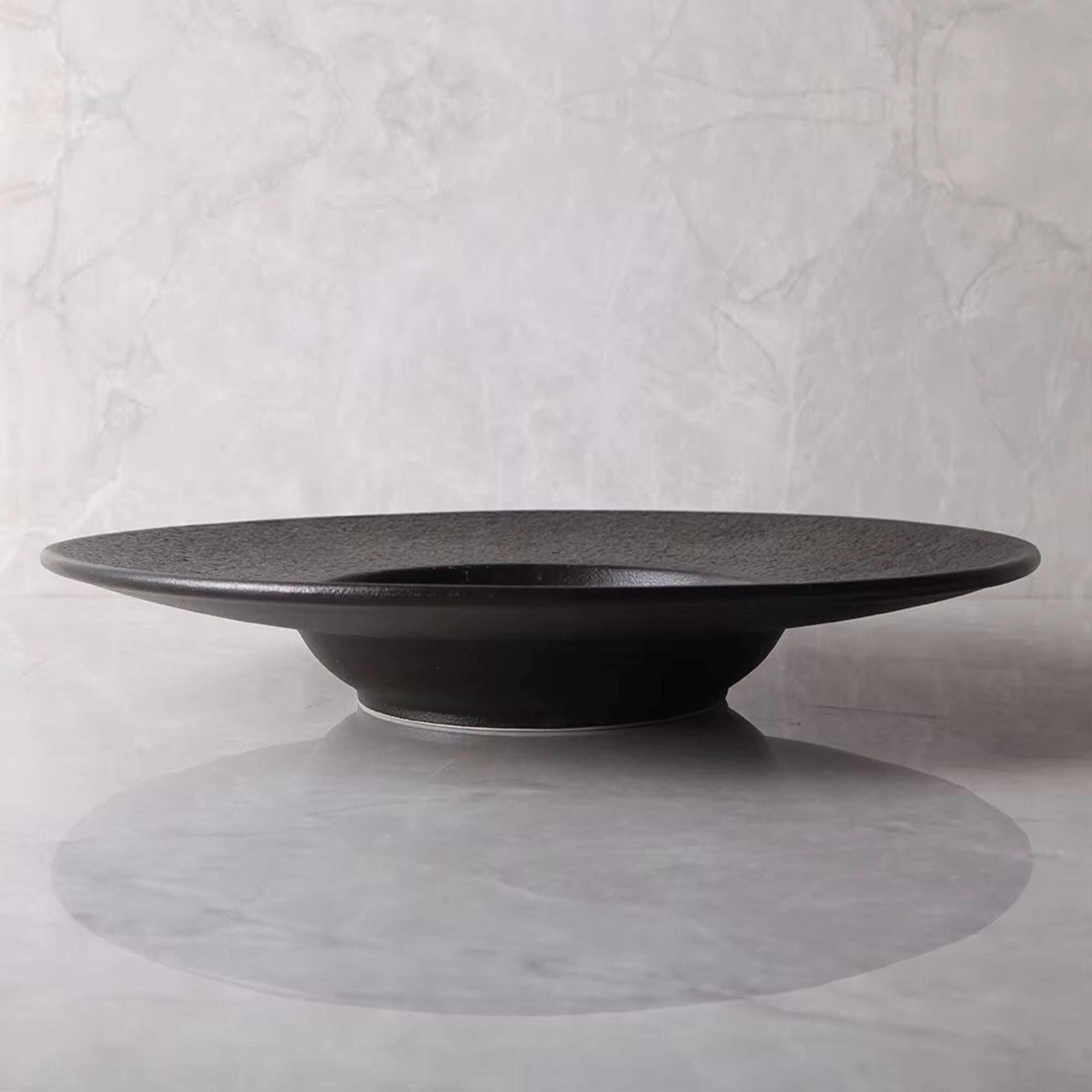 Maxwell & Williams Caviar 28cm Soup Plate Black