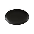 Maxwell & Williams Caviar 25cm Oval Plate Black