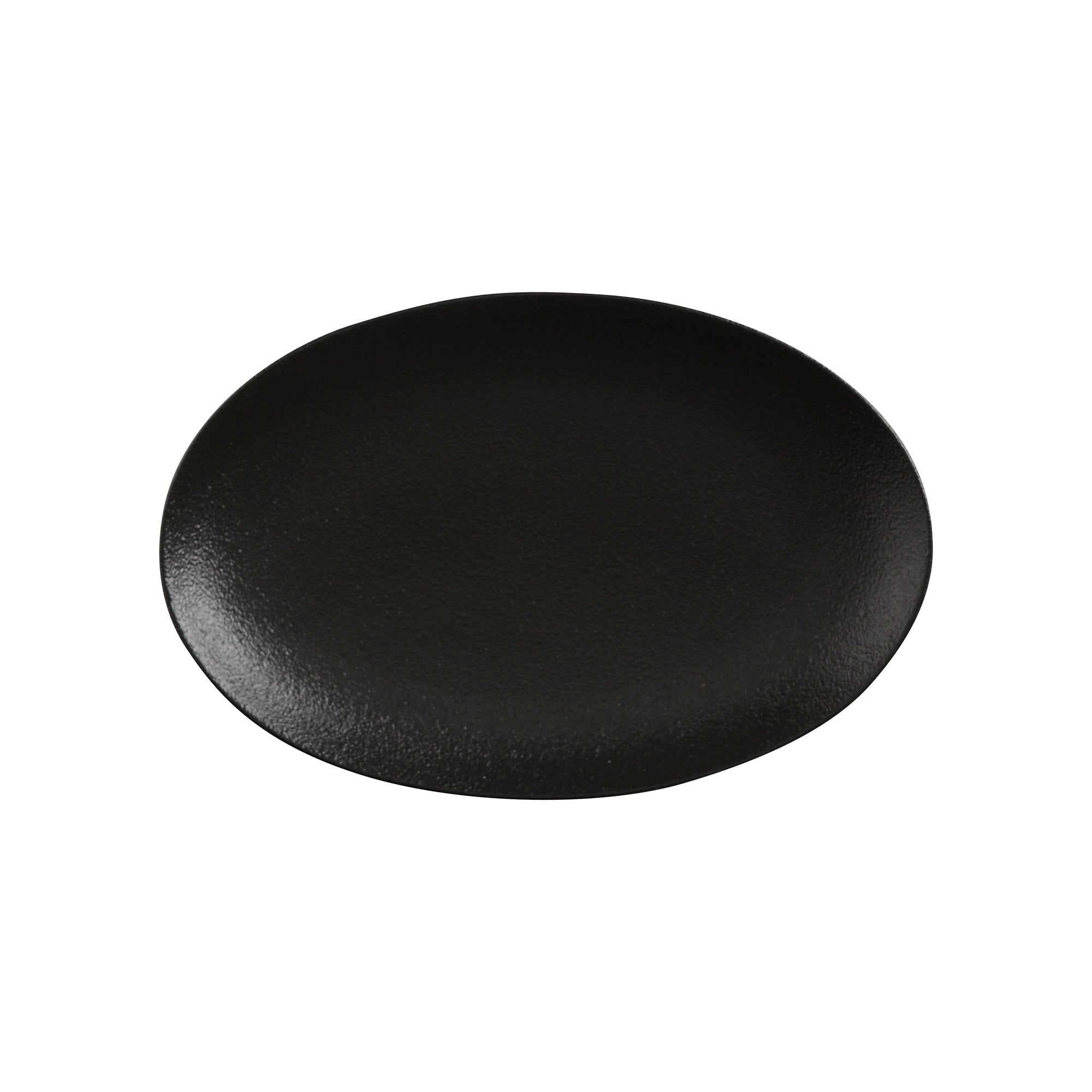 Maxwell & Williams Caviar 25cm Oval Plate Black