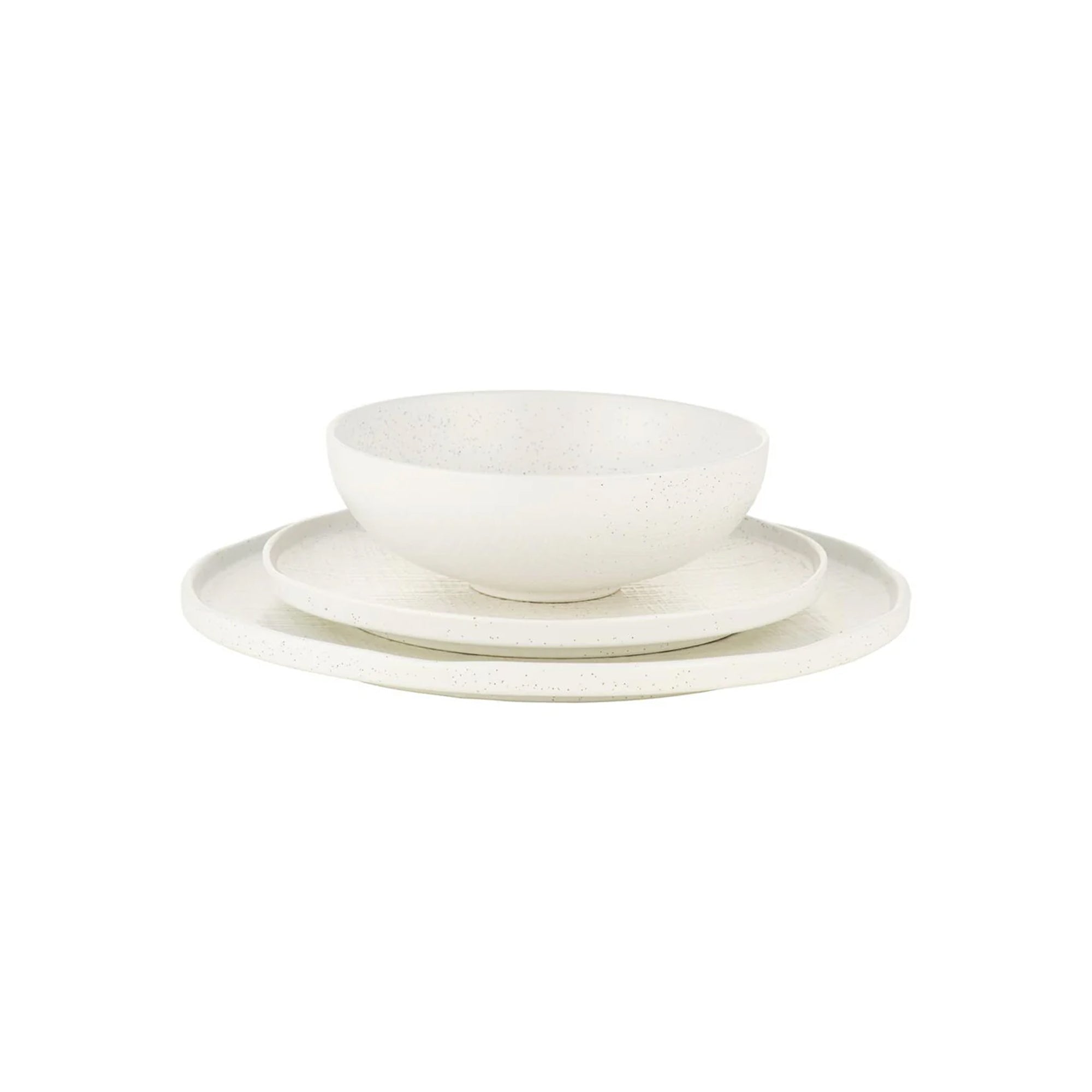 Maxwell & Williams Onni 12 Piece High Rim Dinner Set White