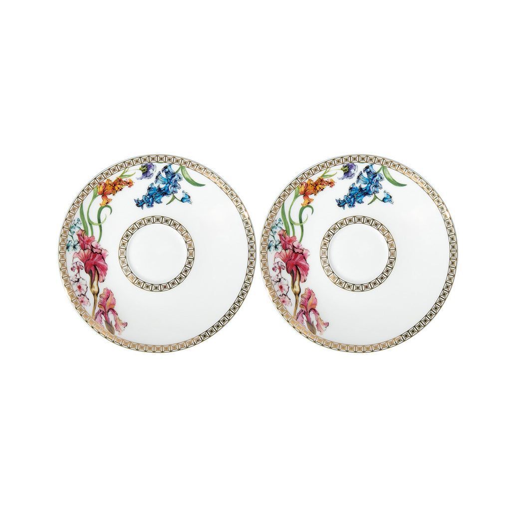 Maxwell and Williams 2 Piece 90ml Mystique Espresso Cup & Saucer Set Multicoloured