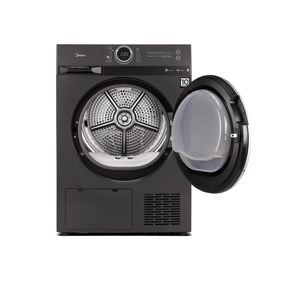 Midea 8kg Heat Pump Tumble Dryer with WiFi Titanium