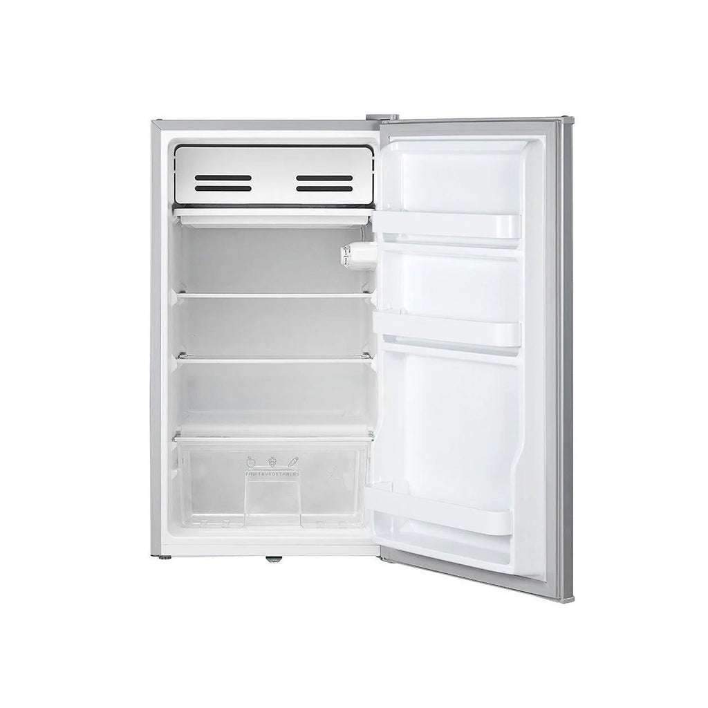 Midea 93L Single Door Bar Fridge Silver