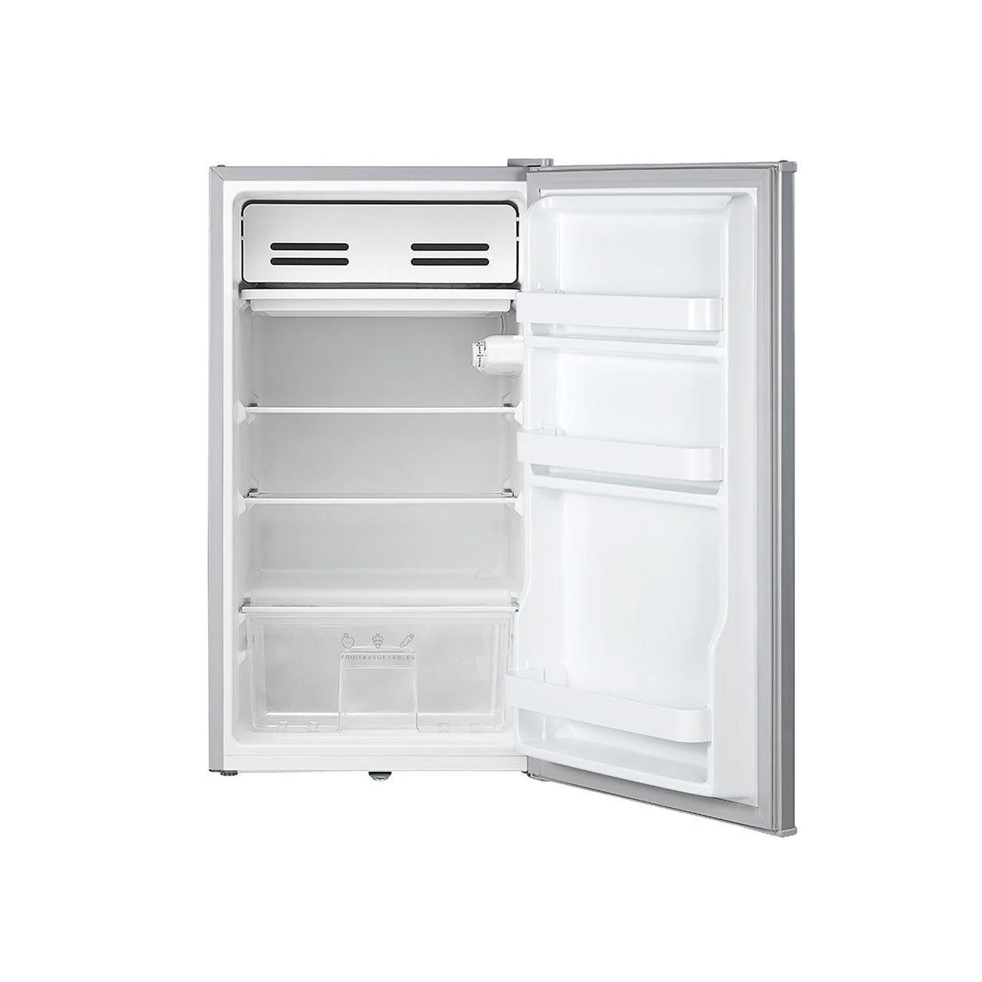 Midea 93L Single Door Bar Fridge Silver
