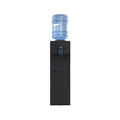 Midea Top Loading Water Dispenser with Integrated Bottom Refrigerator Cabinet Black