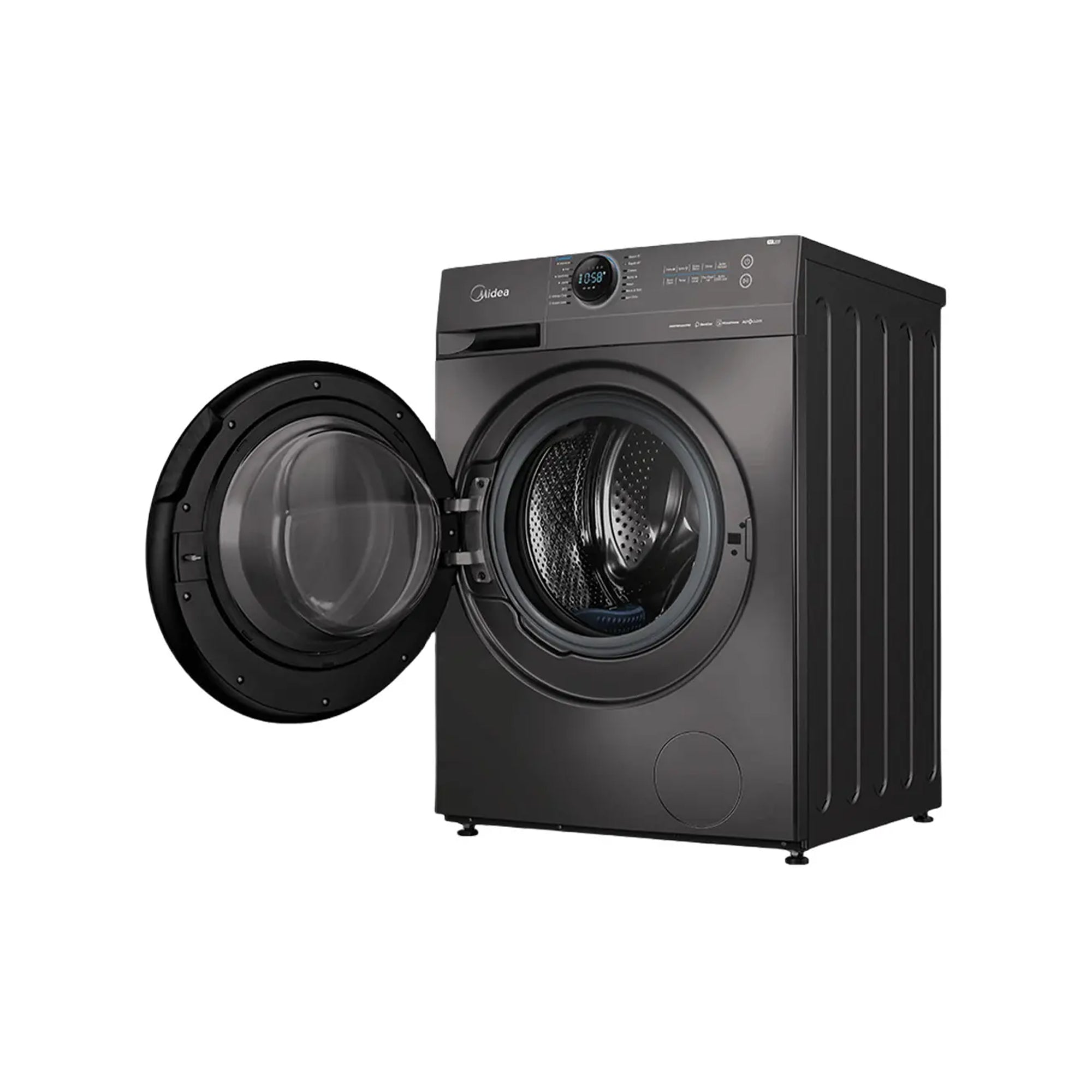 Midea 12kg Front Load Washing Machine Inverter Titanium